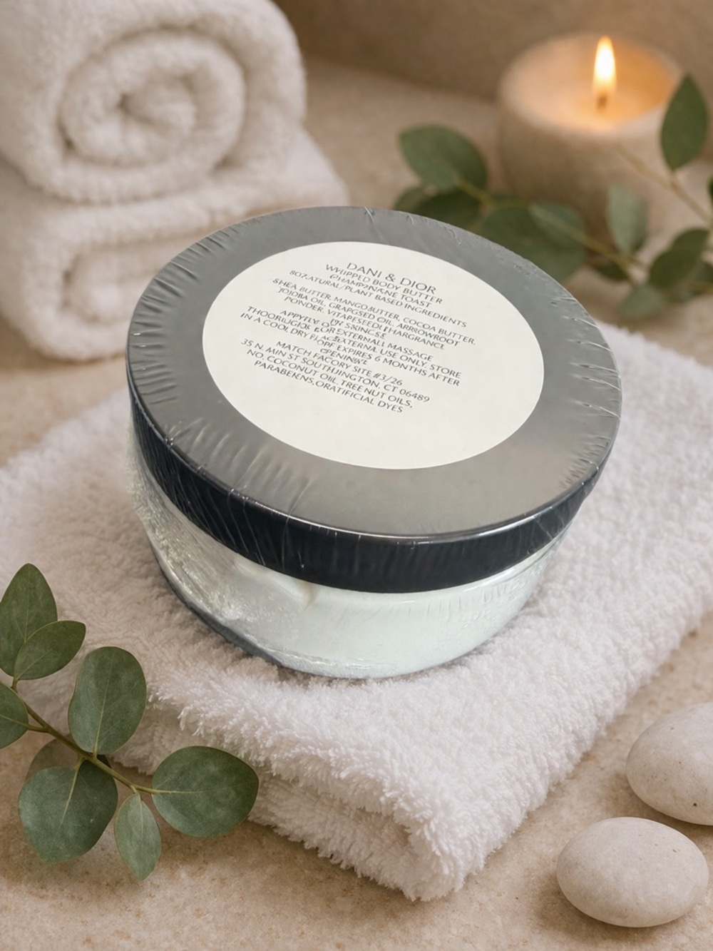 Whipped Body Butter – BR 540 8oz , Jar Top color may be gold, white or black - Picture 2 of 2